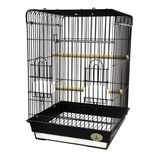 ES1818WH Kings 18 X 18 White cage - Click Image to Close